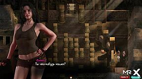 Treasure of Nadia features Madeleine in a nude profile scene