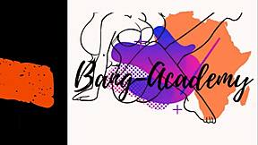 Bare bitch bent over for monster black cock