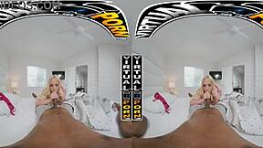 Dixie Lynn Takes Deep BBC Anal In VR Scene
