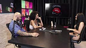 Anabele Nogueira loses her virginity at school, but when it comes to anal, she doesn't know how to use a condom.