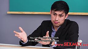 sara blonde, a young teen, gets fucked by her teacher in the classroom