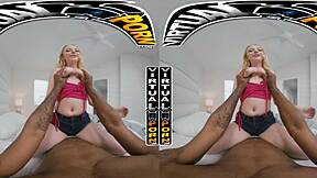 Dixie Lynn Takes Deep BBC Anal In VR Scene
