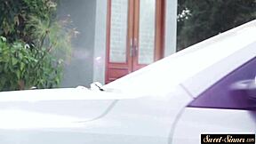 Classy Glamour Babe In Stockings Gets Oral And Fucked By Stepdad