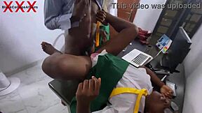 Turn by turn with squirting babe and hairy creampie pussy during school hours