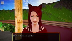 my new family 408 with redhead hentai game