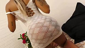 Bibi Griffo, the brunette teen 18+ with big tits and ass, gets fucked hard.