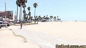 i'm that lesbo teen, eating pussy with my blonde and brunette friends in homemade vid, oops i mean licking