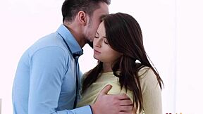 yo, check petite klara taking a monster cock in tight shaved pussy