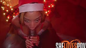 Santa Gift Fucking Tiny Ebony Teen Mena Carlisle Semaj