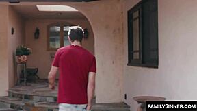 Does this MILF want cum on her big tits from a young dude?