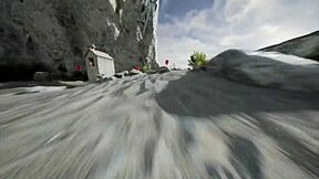 emilia's playroom hentai game is so good on the beach