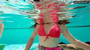 group sex underwater with eva sasalka