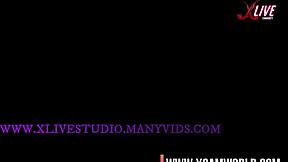 The cute latina brunette gets her hairless pussy fucked doggystyle with deepthroat blowjob