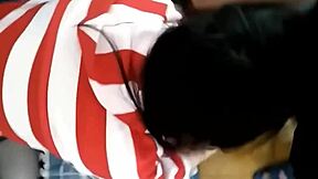 Asian Teen Sis Loves Blowjob in Homemade Film So Much