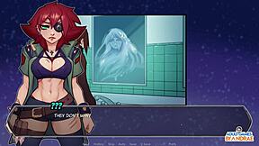 Jan Love Sucks Monster Cock In Locker At Night