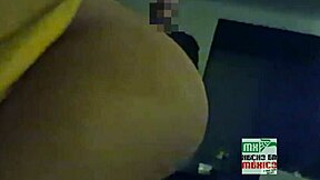 Latina gets humiliated with curved cock 😈