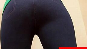 Teen slut masturbates with dildo on her pussy, showing off big boobs in lingerie!