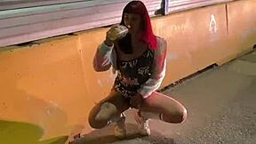 Argentinian Teen Strips Naked In Public And Friends' House?