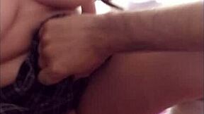 Intense assfucking of stepdaughter's tight hole almost makes me cum fast