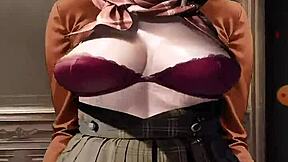 wanna see my hot hentai waifu Eshley in creampie action?