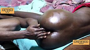 Petite ebony craves anal every single time. She's unstoppable! 🍑