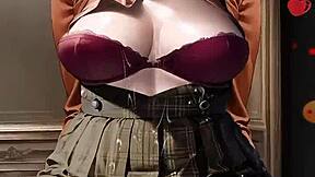 wanna see my hot hentai waifu Eshley in creampie action?