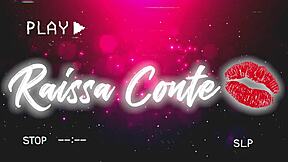 raissa conte sucked hard dick gave pussy and ass put anal plug