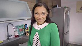 Step Brother Drills Teen Sister's Tight Ass Hard