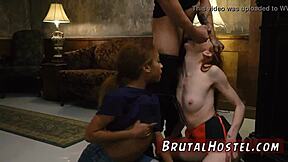 Alexa Nova in extreme anal bondage with stockings, sexy and youthful.