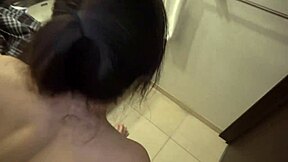 Homemade Sex With Small-Breasted Teen In Stockings!