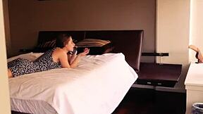 Pov view of au pair getting sprayed with cum in high definition.