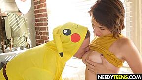 Cece Capella Drilled By Monster Cock