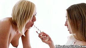 Three Hot Blondes Feel Intense Pleasure In Nasty Lesbian Threesome