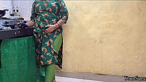 Hey, caught my saali watching porn in kitchen, wanna join?