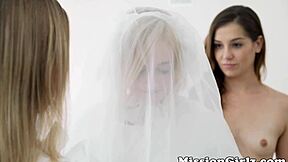 Three Hot Blondes Feel Intense Pleasure In Nasty Lesbian Threesome