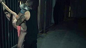 Wow! Tiny White Guys Dominate Nympho Teen in HD Bondage