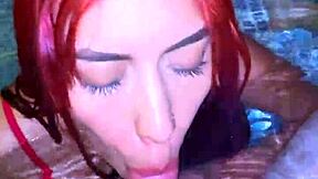 quick romp with my colombian hermanastra in family pool