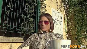 little mommy bent over for rough doggystyle fuck