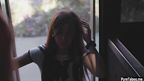 Teens dive into a crazy virtual group sex frenzy.