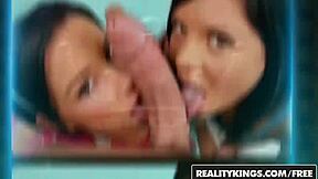 euro sex parties feature aysha rouge and nataly von in variety sucking