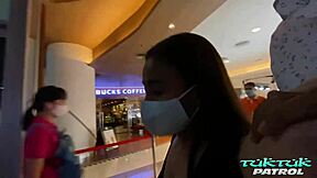 Tuktukpatrol petite 18+ thai girl picked up at mall for sex with monster cock in doggystyle