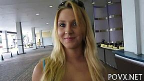 Watch this legal teen suck cock hard!