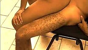 Latina Brunette Sucks And Rides Thick Cock