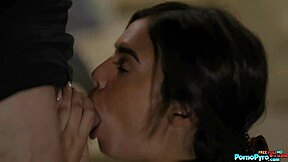 young brunette violet starr gives sloppy deepthroat to her dad charles dera. Young 18+ natural tits blowjob.