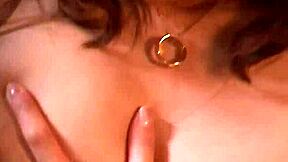 Shy Asian Teen Fingers Her Hairy Pussy for the Camera