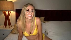 Addie Andrews Gets Rough POV Fucking On The Sofa For Her Casting!