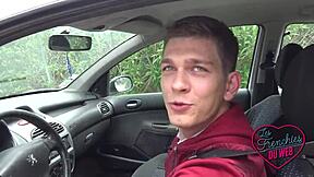 Sally, shy 18-year-old blonde, turns naughty in outdoor fun