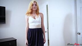 Stepmom indulges in steamy lesbian play with me