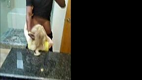 Blonde Gilf Boss Craves Huge Cock!