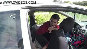 Sally, shy 18-year-old blonde, turns naughty in outdoor fun